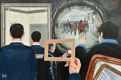 Spectateur et miroir