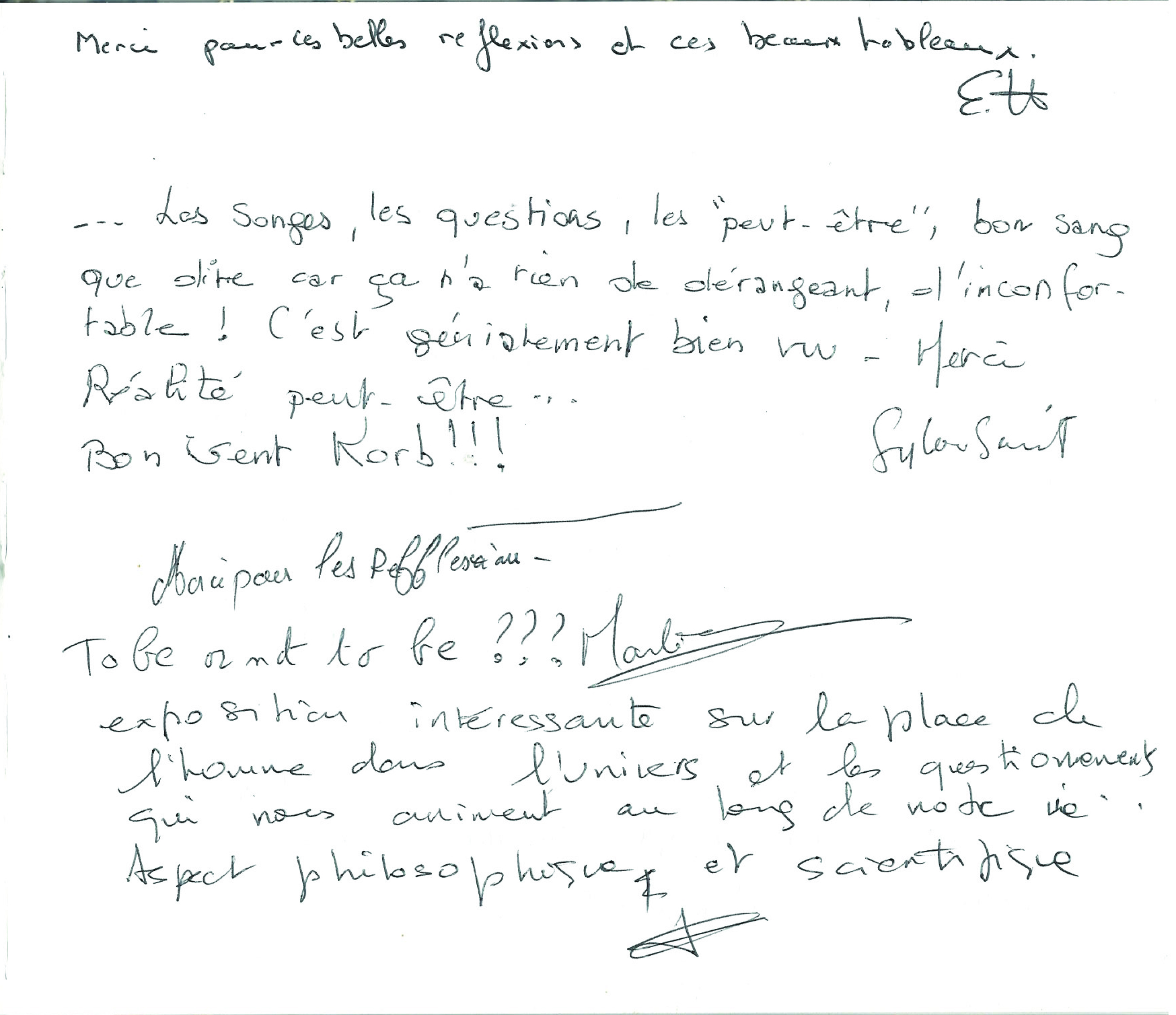 Avis des visiteurs